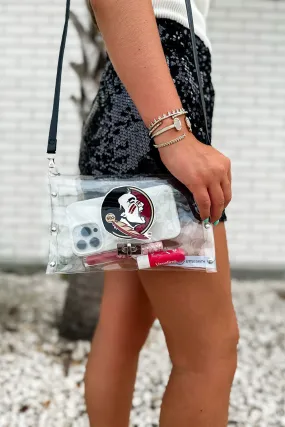 Florida State Clear Envelope Purse