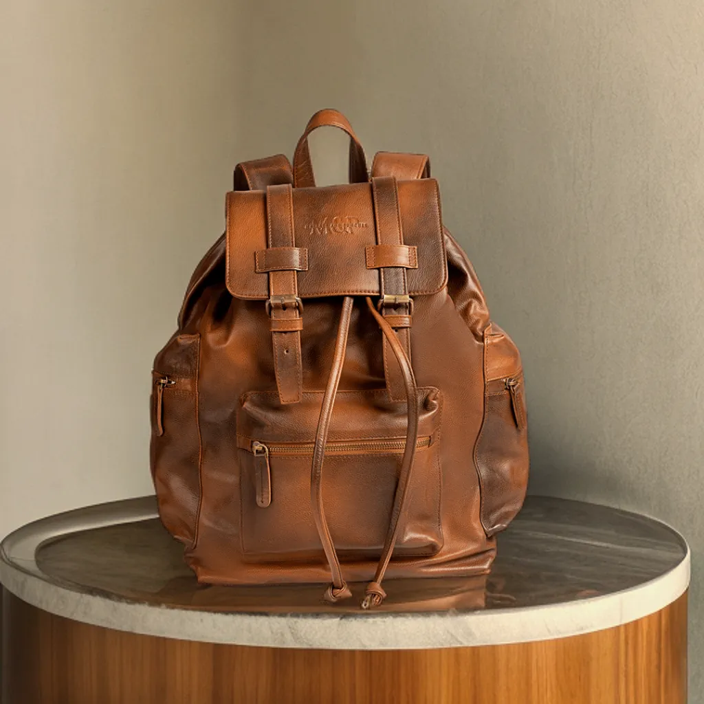 Voyageur Brown Backpack