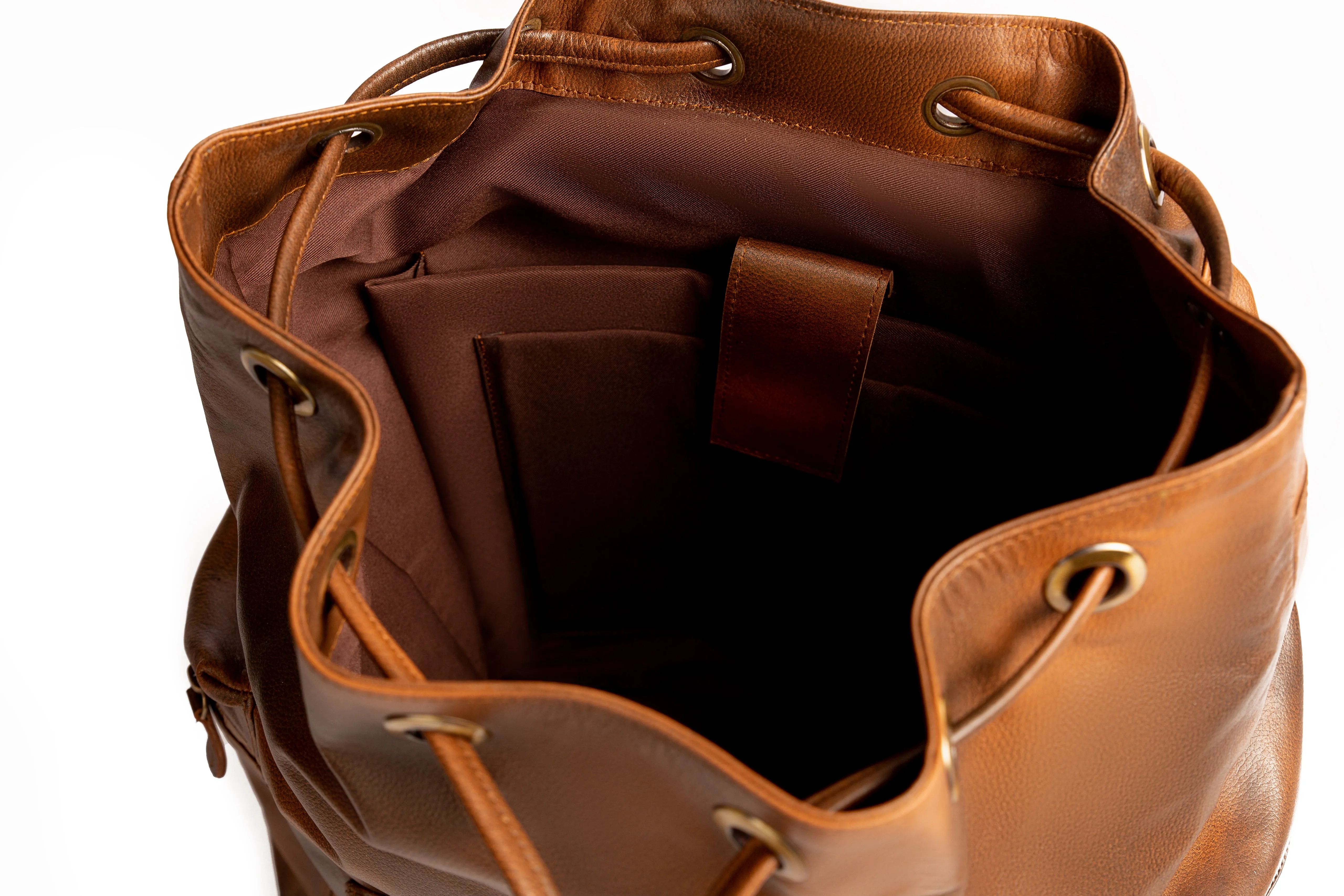 Voyageur Brown Backpack
