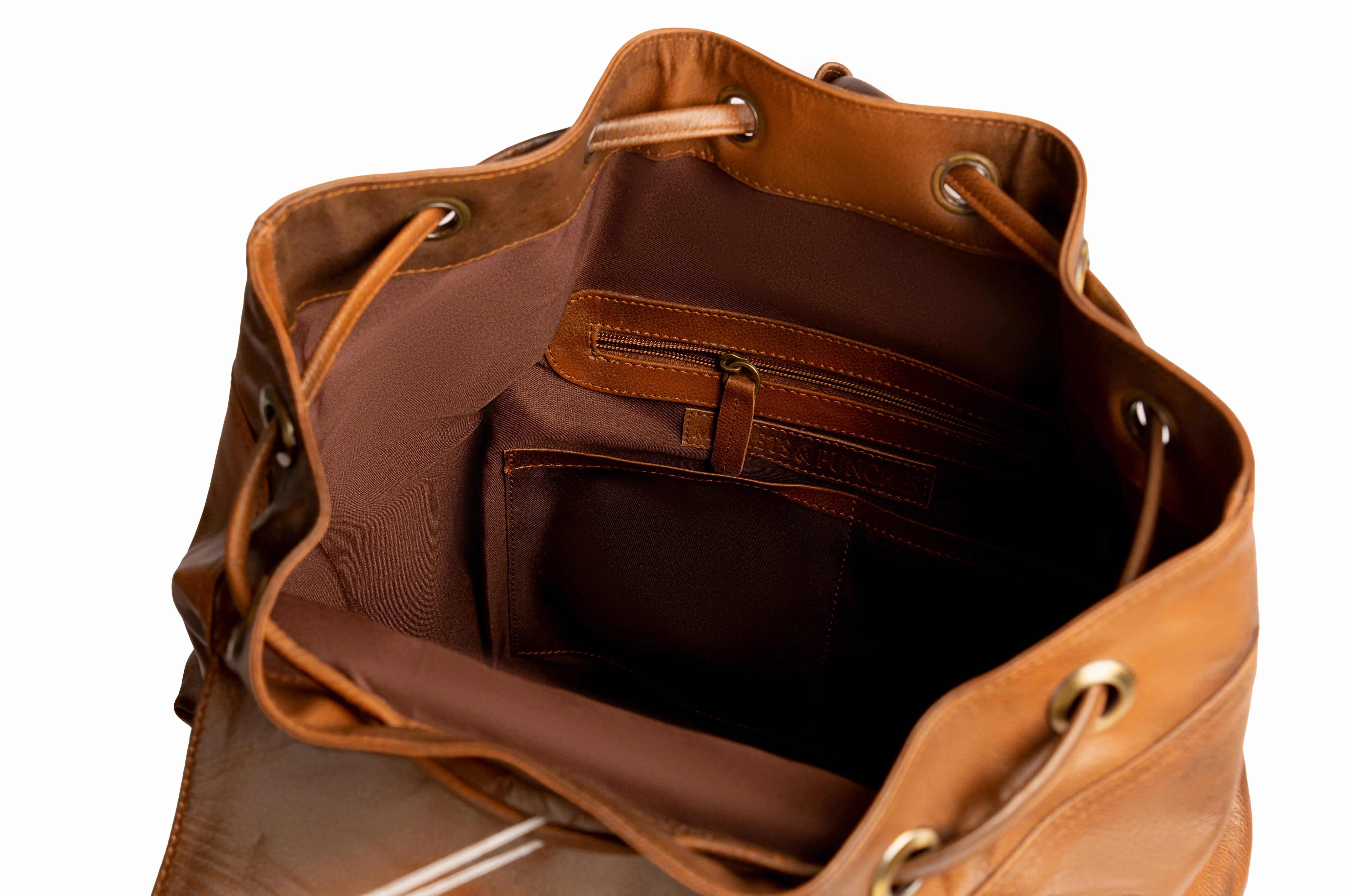 Voyageur Brown Backpack